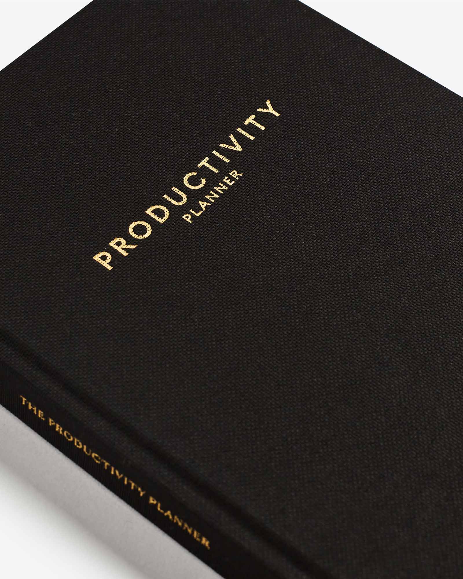 Productivity Planner - Black