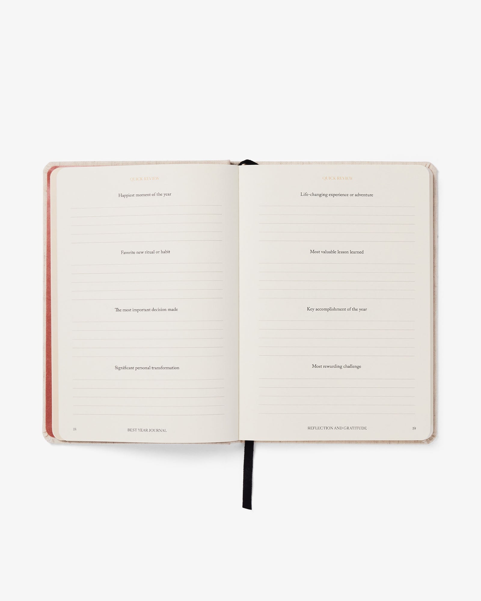 Best Year Journal - Oat