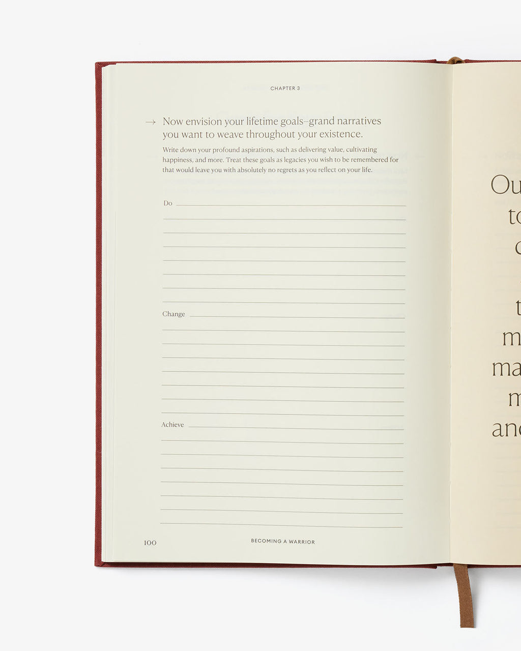 Becoming a Warrior Journal