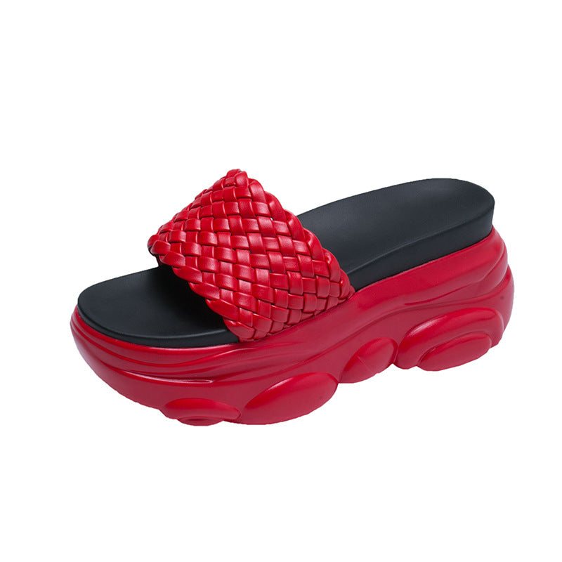 Women’s Minimalist Open Toe Platform Sandals Summer Streetwear