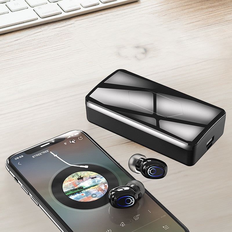 Wireless Bluetooth 5.1 Earbuds with Charging Case & LED Display