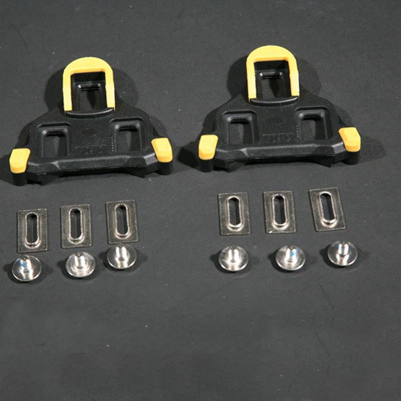 Ultralight Carbon Fiber Road Bike Pedals with Cleats Set