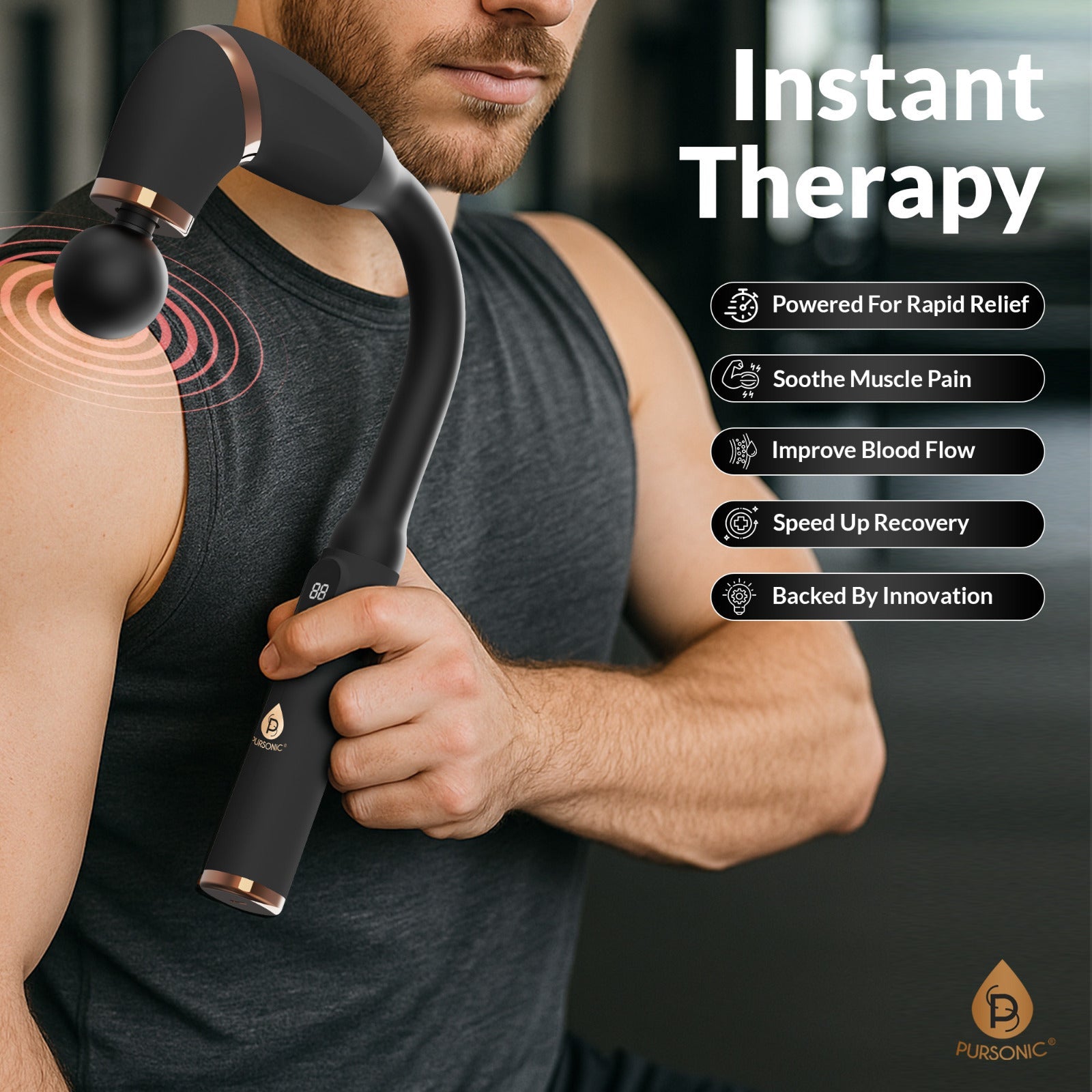 Ultimate U-Shaped Massage Gun