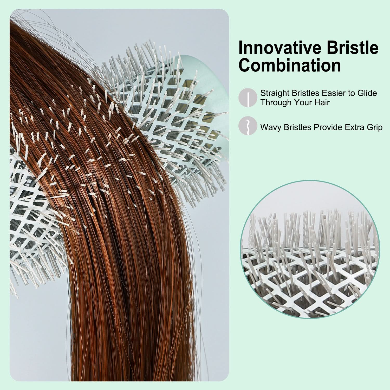 Professional Round Hair Brush 1.69in for Salon Quality Blowouts