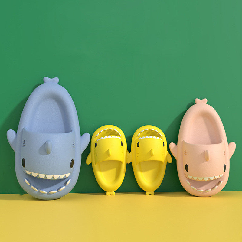 Lovely Shark Shape Slides Lightweight Kids Non-Slip Beach Sandals