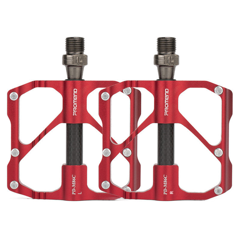 Titanium Carbon Fiber MTB Road Bike Pedals - Industrial Platform