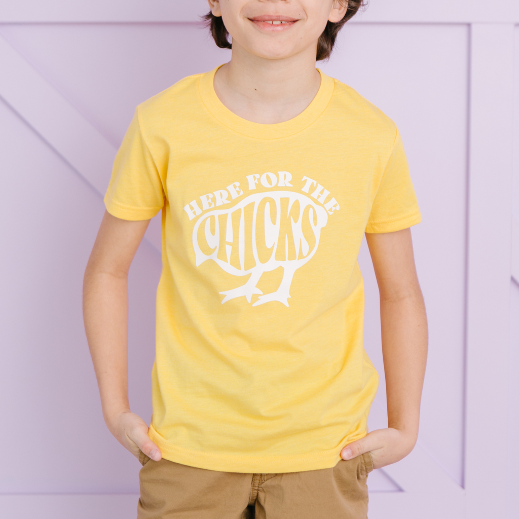 Here for the Chicks Easter Shirt