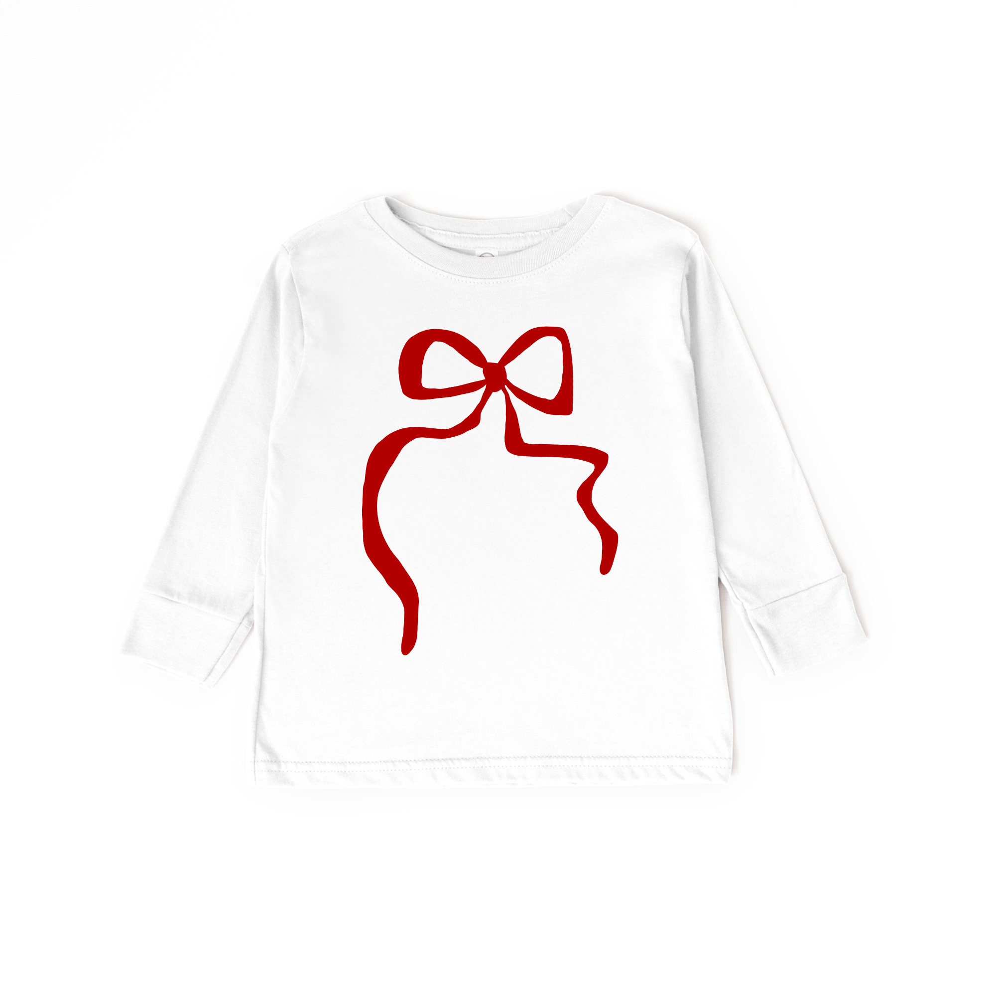 Red Coquette Bow