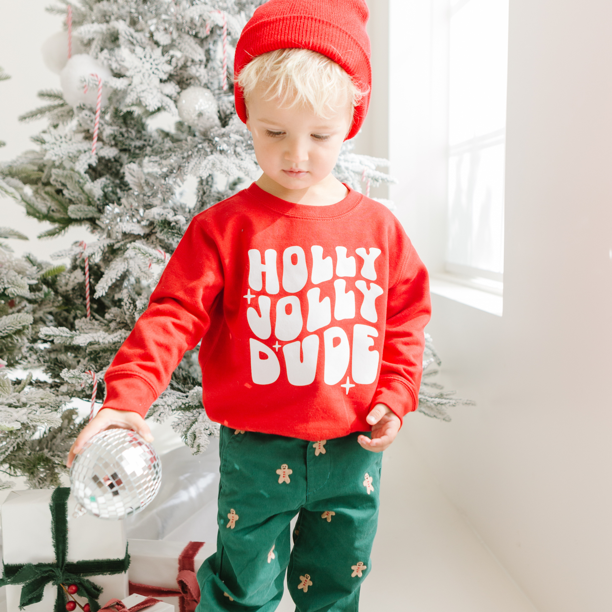 Holly Jolly Dude Sweater