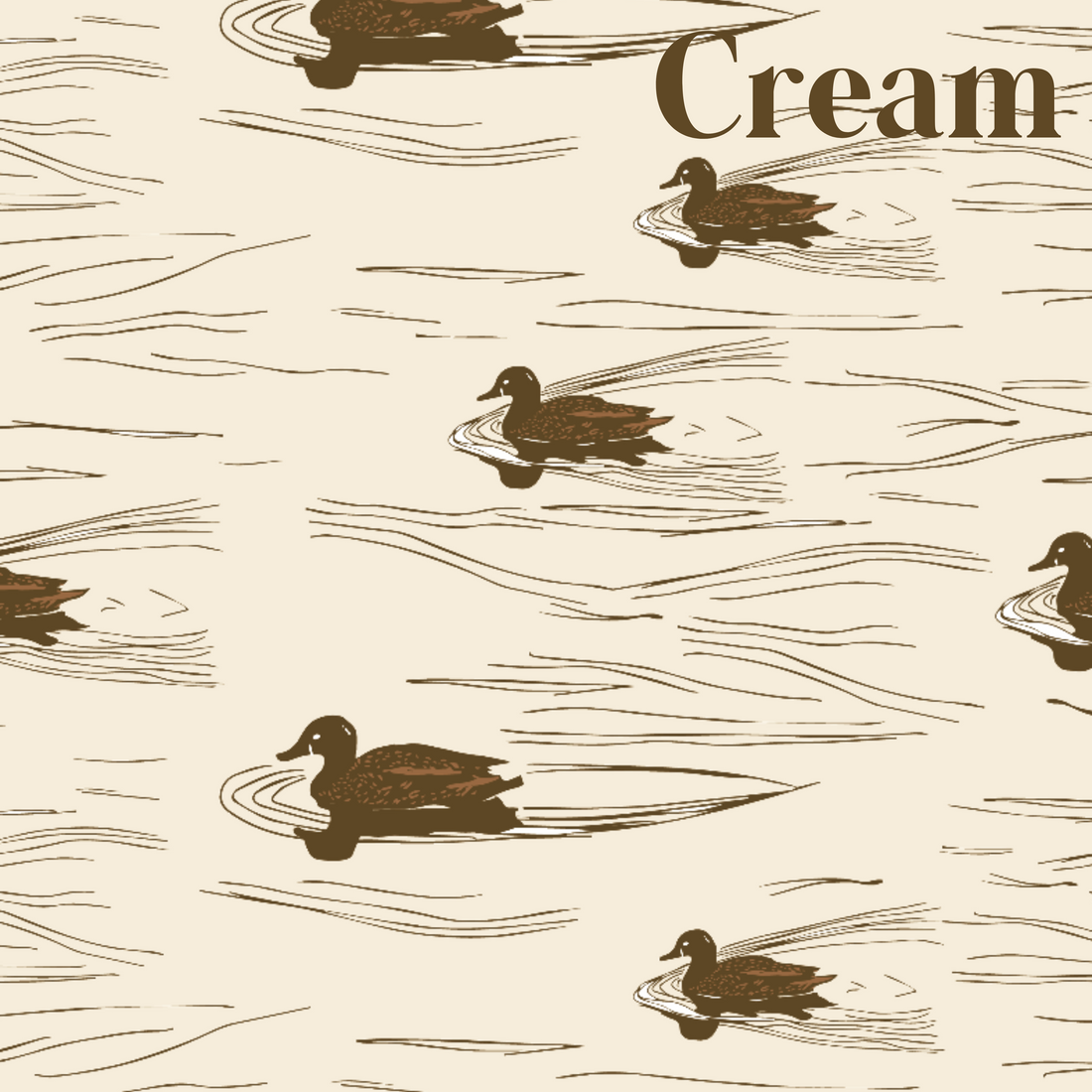 Mallard Wallpaper by Cassandra Zaniboni Removable Peel and Stick