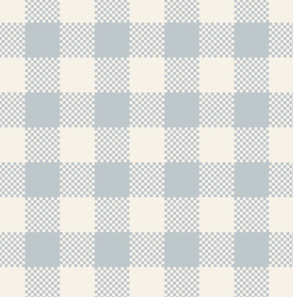 Stetson Geometric Wallpaper, Classic Blue and White