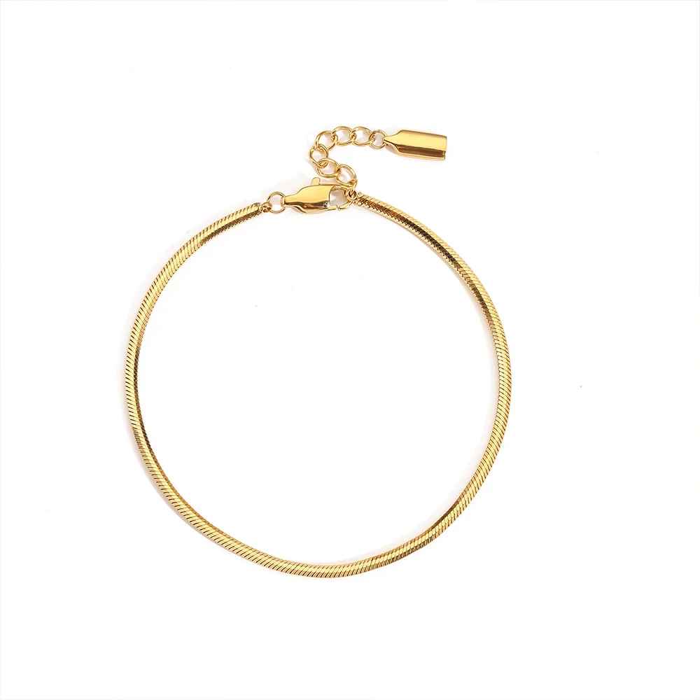 Chaîne Serpent Men’s Stainless Steel Bracelet