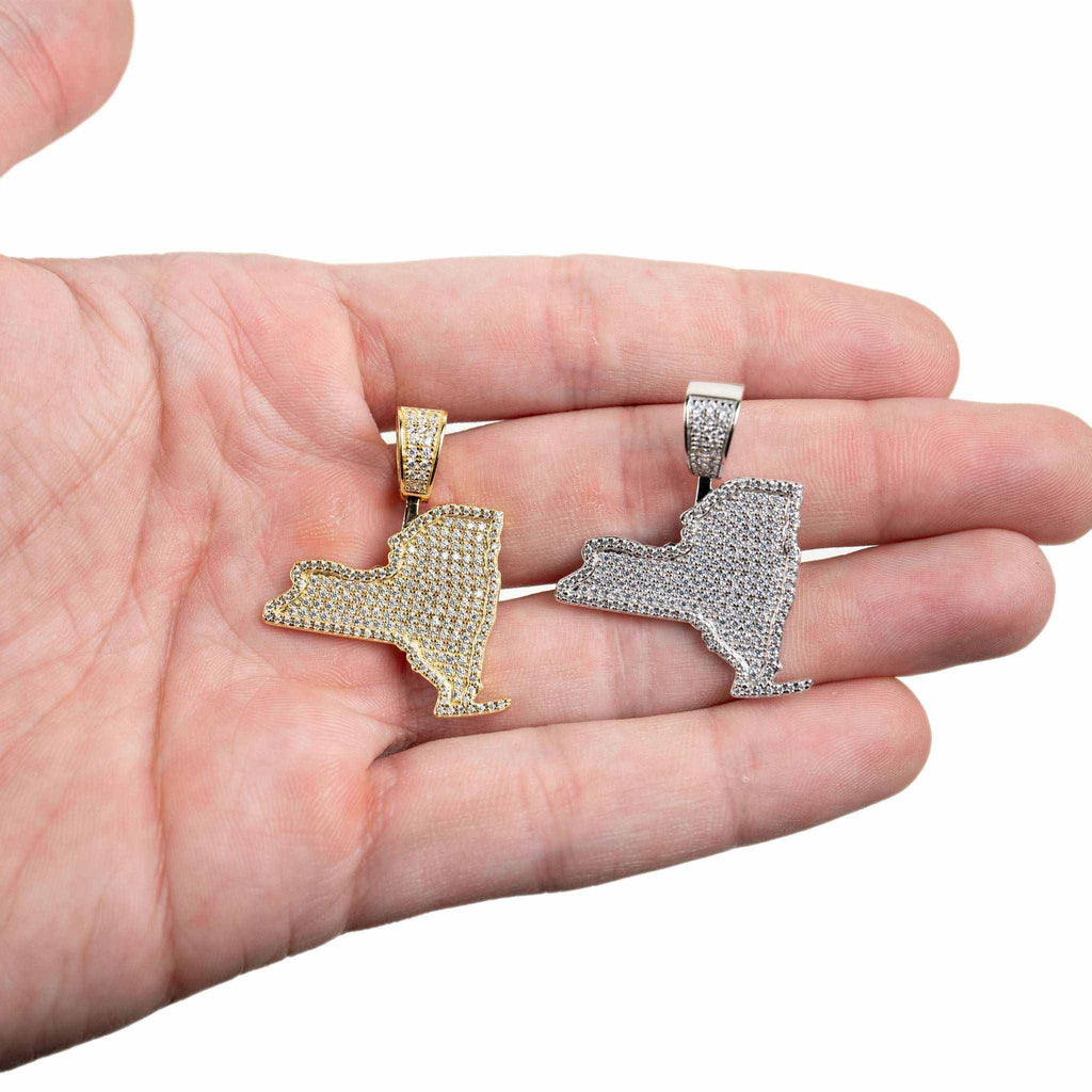 New York Pendant 925 Sterling Silver