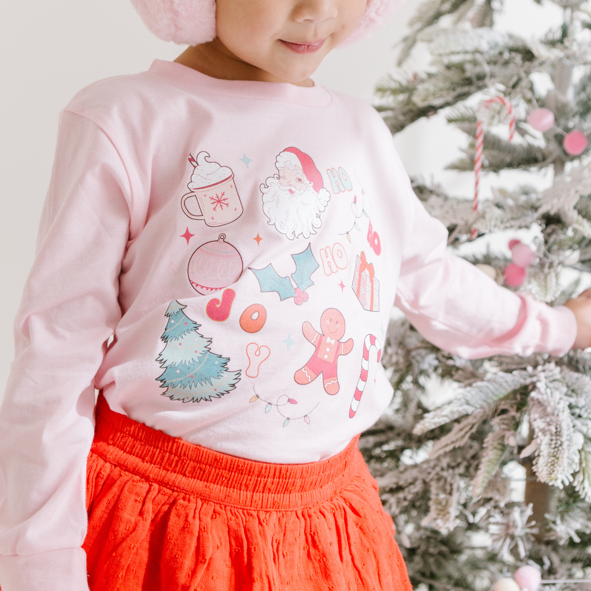Christmas Favorites Snowman Hot Coco Sweatshirt
