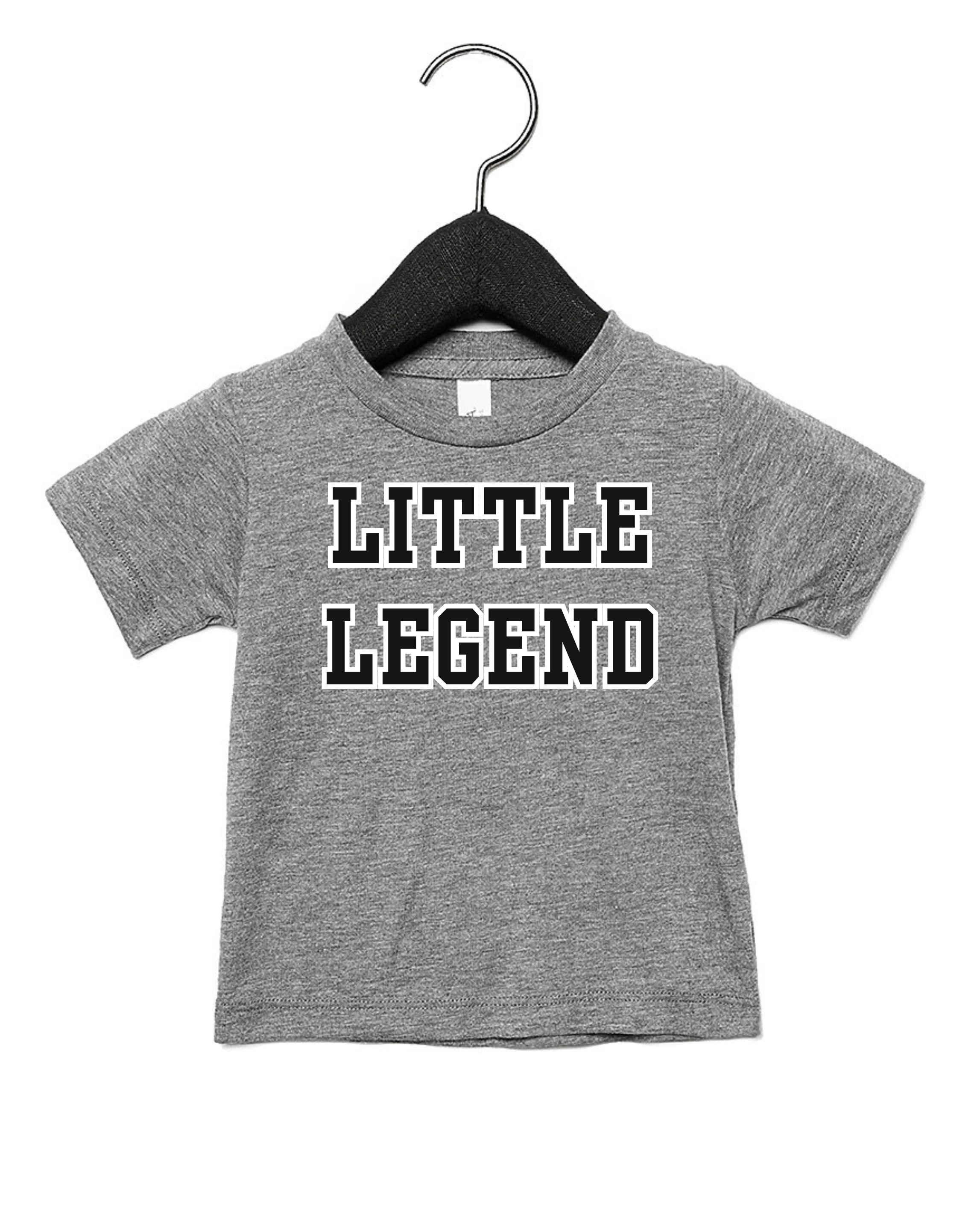Little Legend Varsity Kids Tee - Sporty Cotton Shirt
