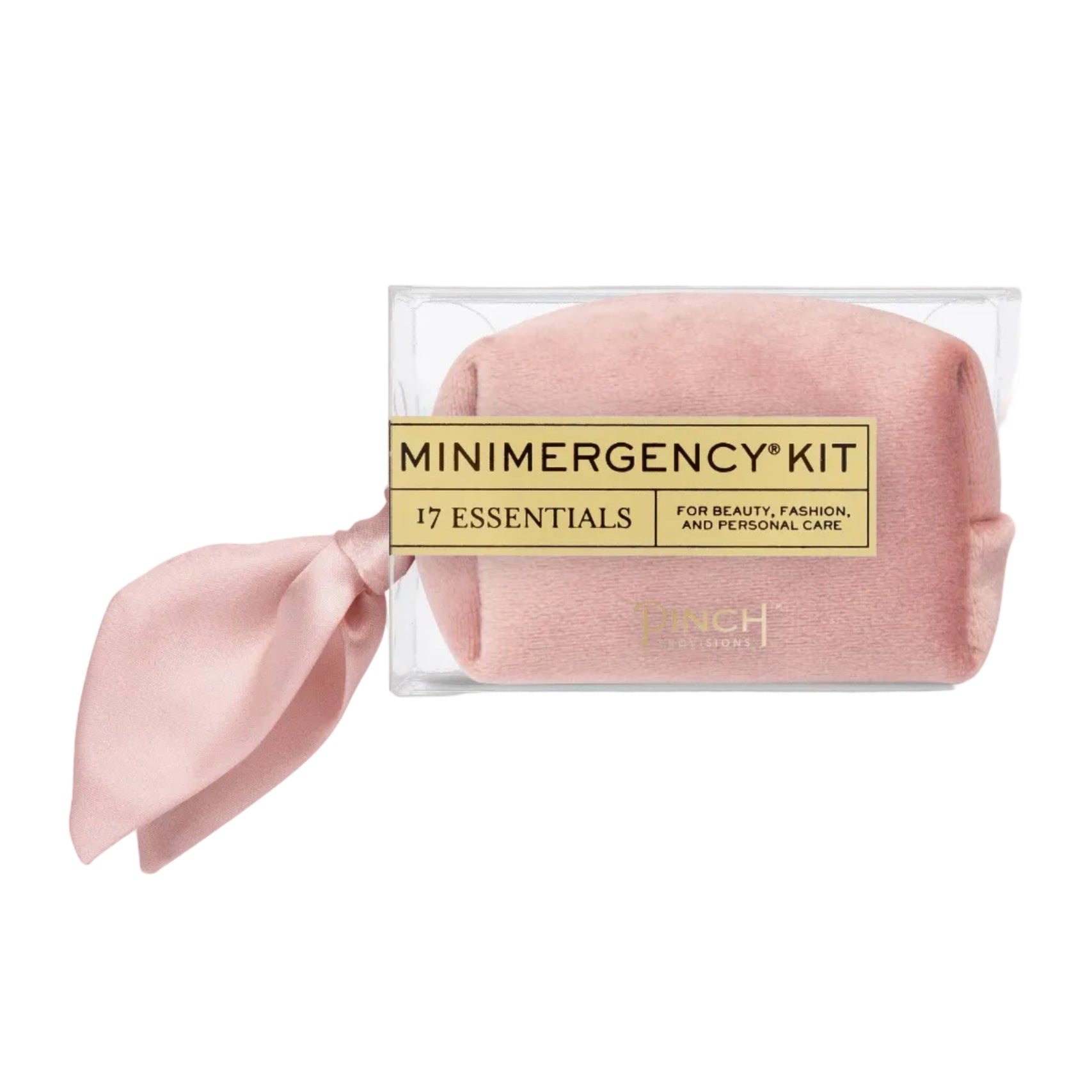 Velvet Scarf Minimergency Kit in Dusty Rose