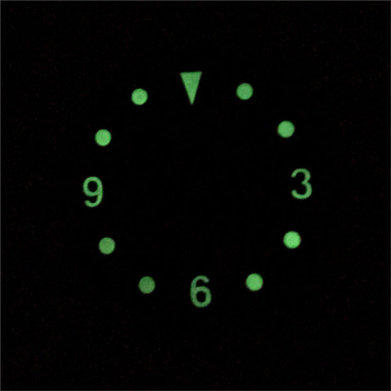 Modified Watch Dial With Luminous Numerals