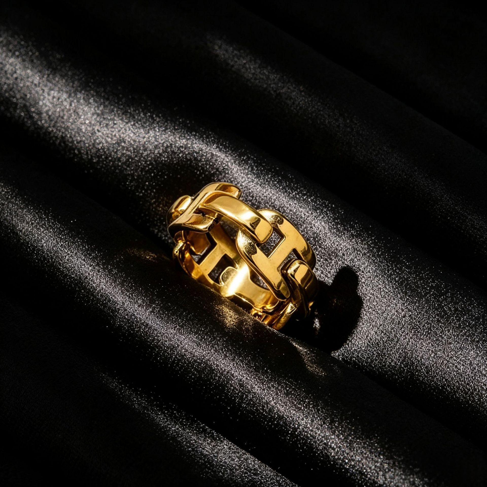 European And American Cubic Zirconia Chain RingAffordable Luxury