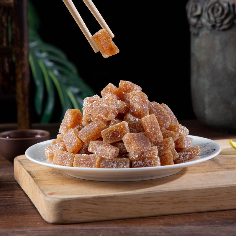 Handmade Tangerine Peel Soft Candy Throat-Soothing Ginger Candy