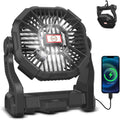 Portable Outdoor Rechargeable Camping Fan