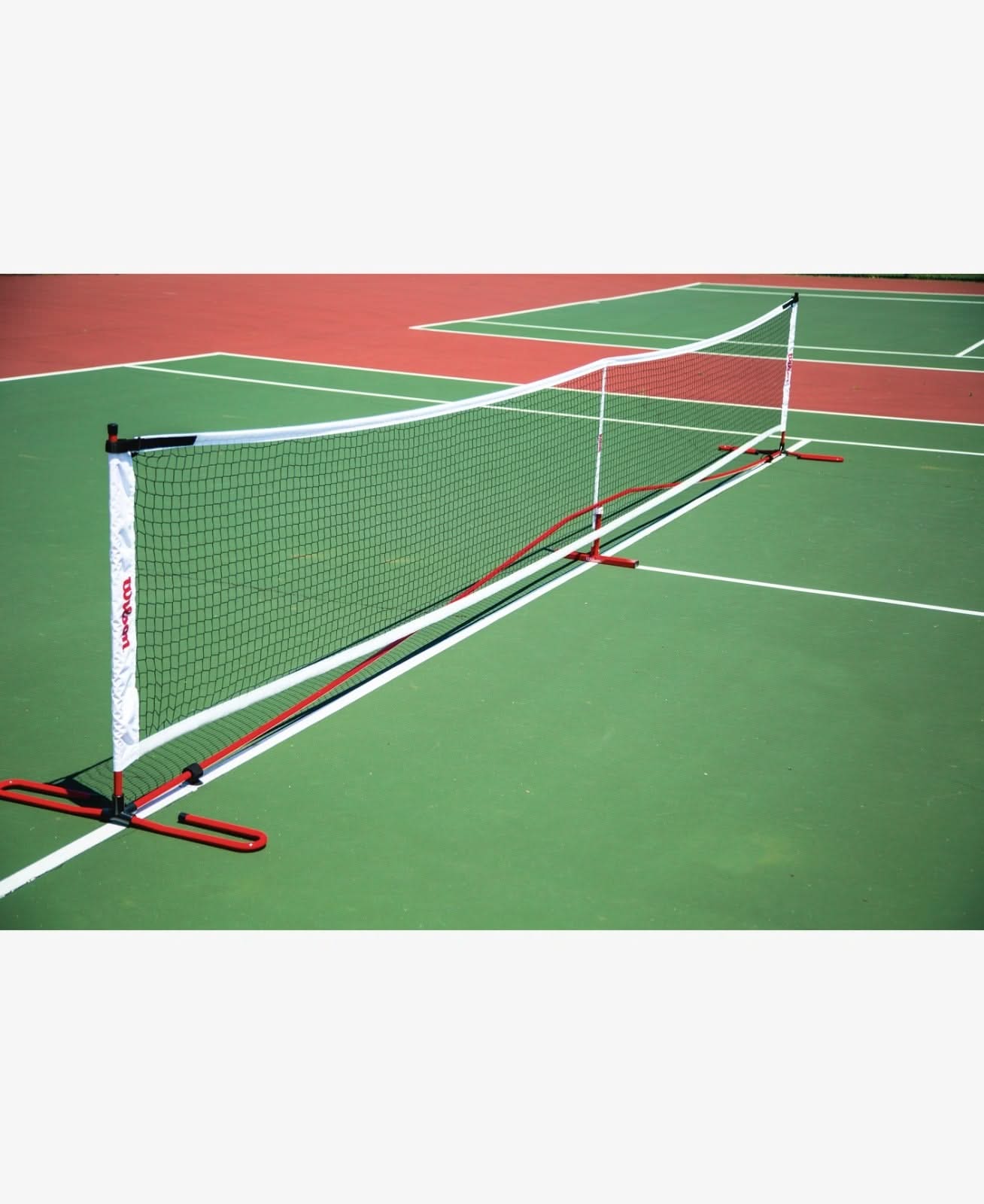 Wilson Portable Pickleball Net System - 22ft Durable Steel Base