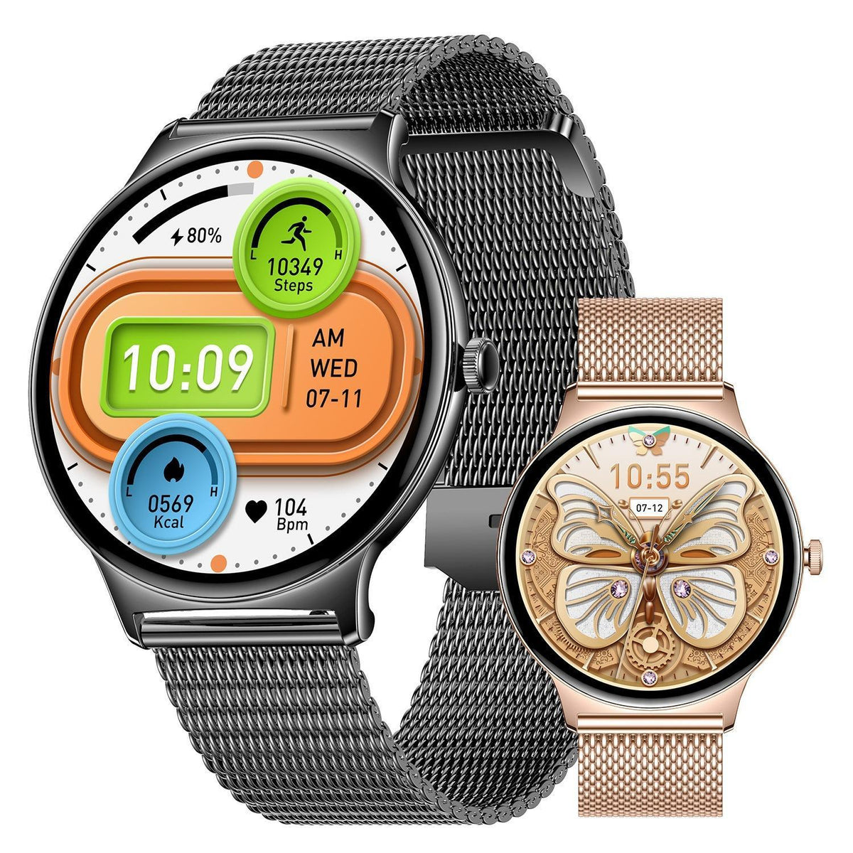 Smartwatch With Bluetooth Calling, HD Display, And Water Resistance For Sports
