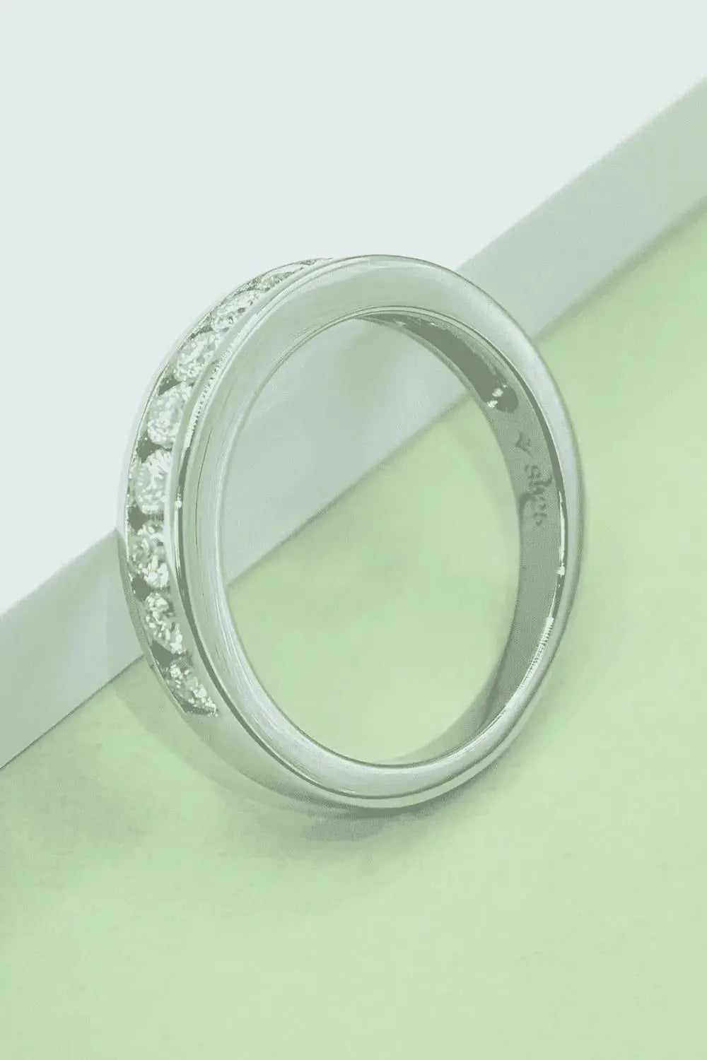 Moissanite 925 Sterling Silver Ring