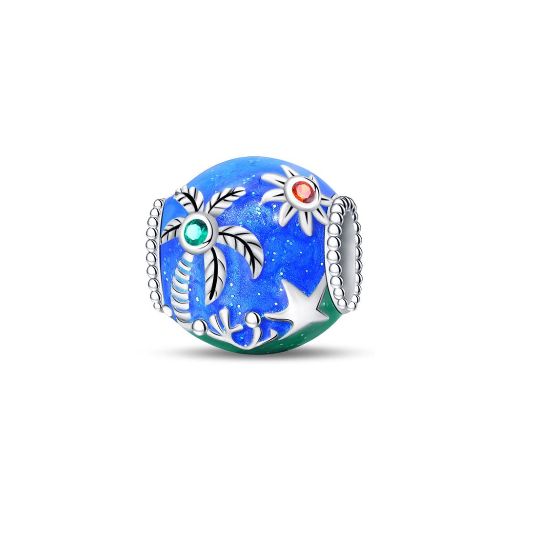 Marine-Style Conch Shell and Starfish Pendant Jewelry Collection