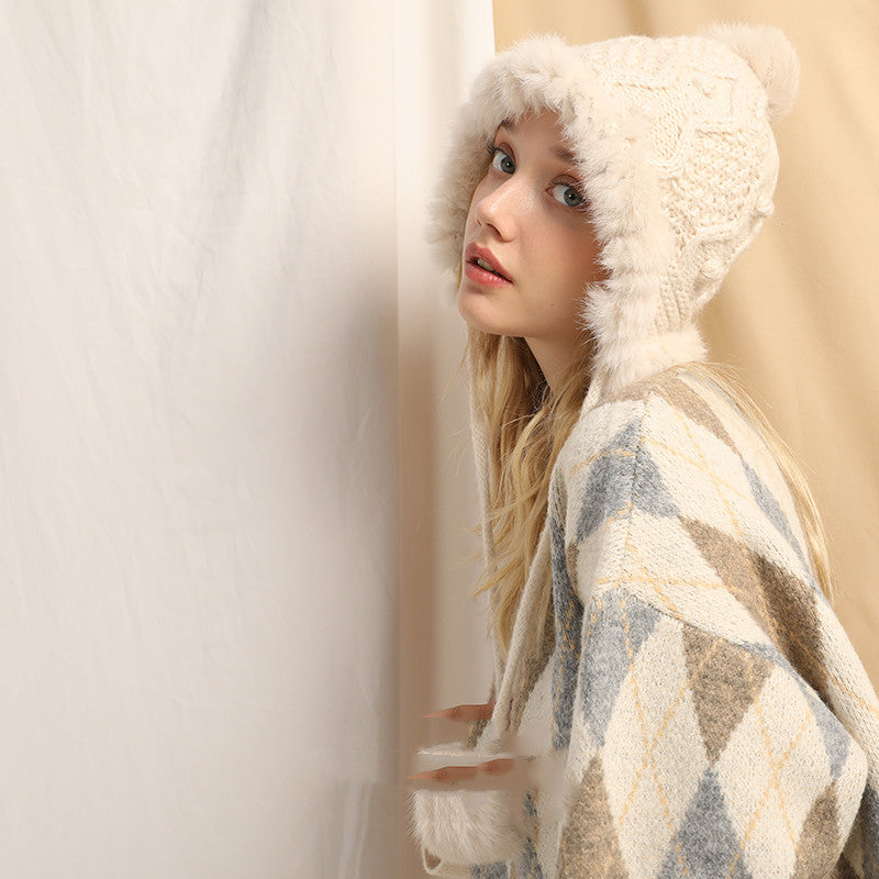 Women’s Fashion Winter Wool Hat – Warm Classic Cold-Weather Beanie