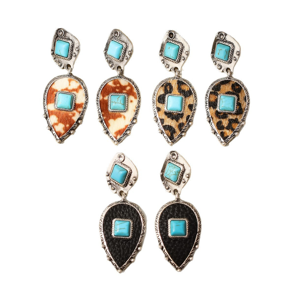 Fashionable Denim-style Creative Niche Stud Earrings