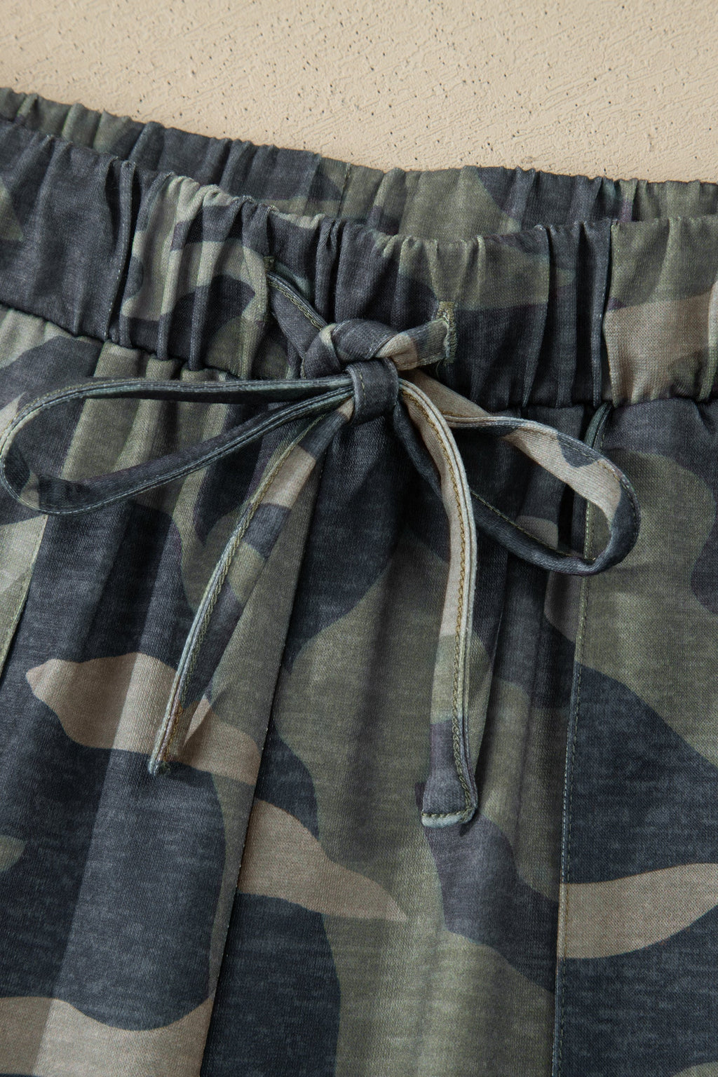 Tallulah Camouflage Print Slim Tank Top