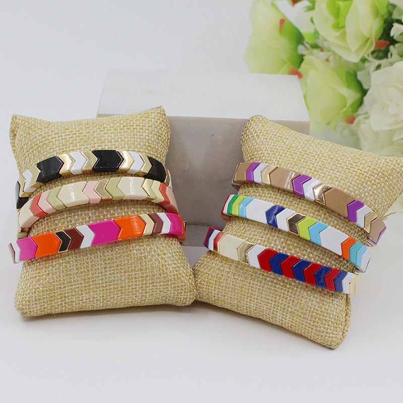 Fashionable Bohemian Arrow Elastic Bracelet