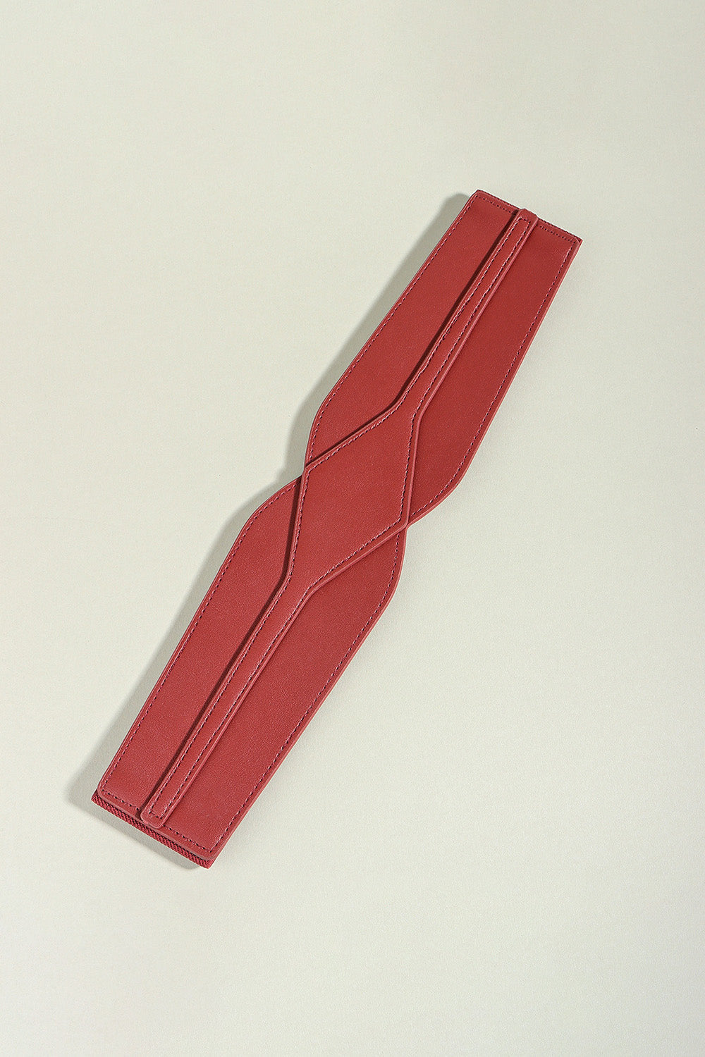 Wide Elastic PU Belt Adjustable Fashion Waist Accessory