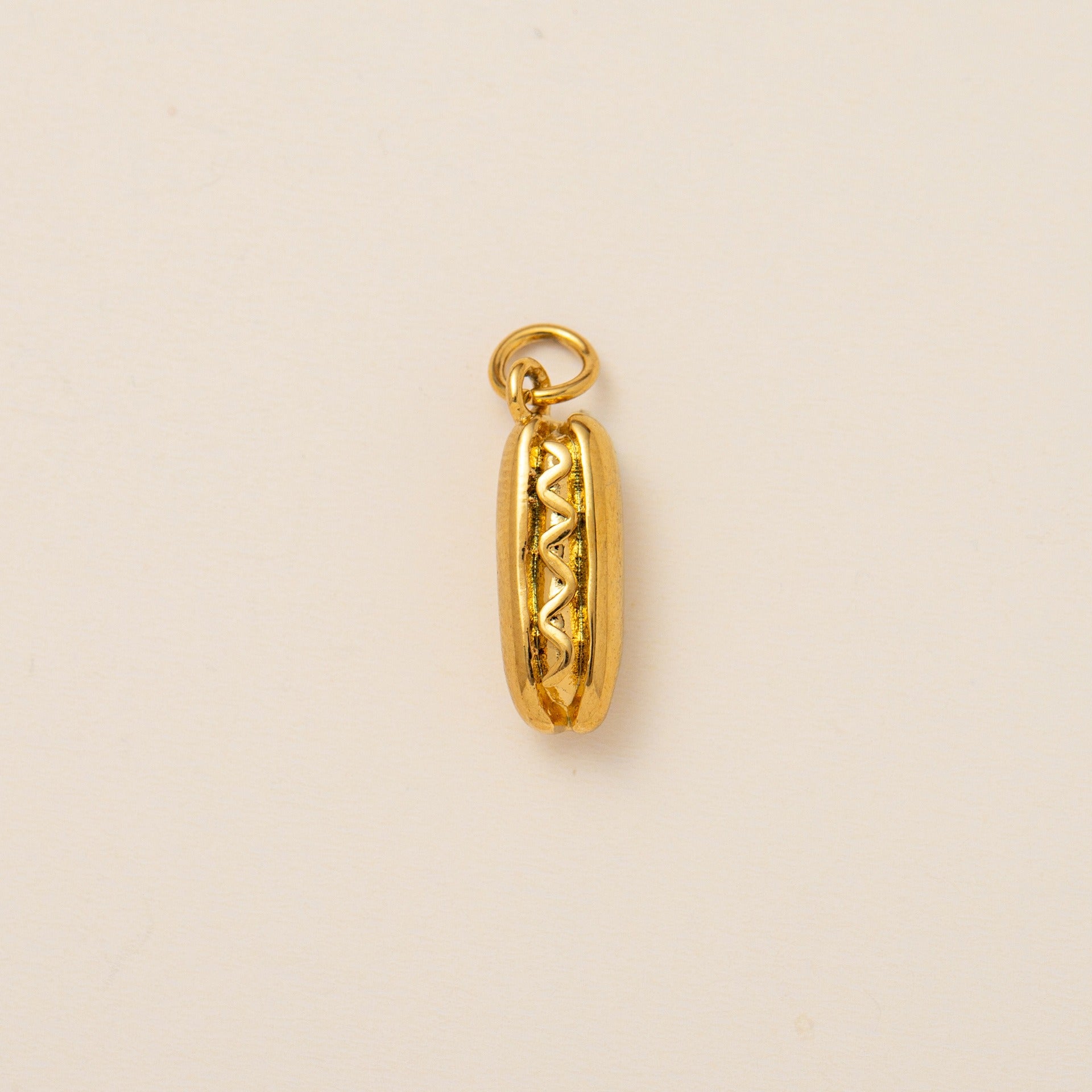 18K Gold Vacuum Plated Small Pendant Necklace