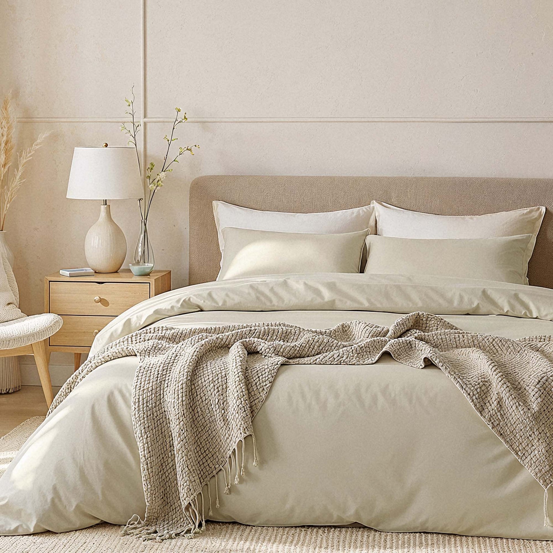 Australian Sateen Cotton Pillowcase Set Soft Breathable Bedding - Image 36