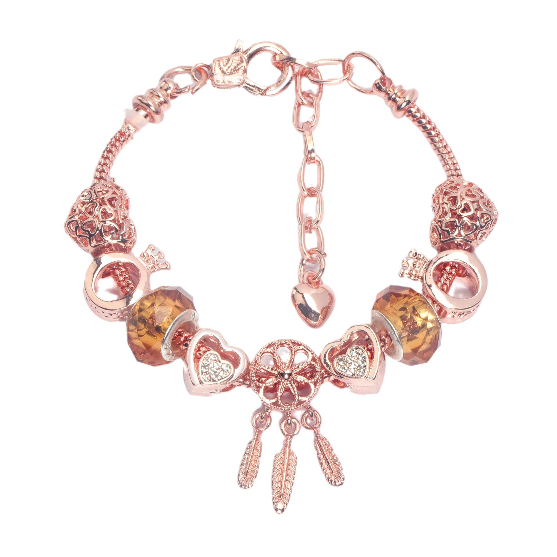 New Rose Gold Bracelet European And American Style Bangle