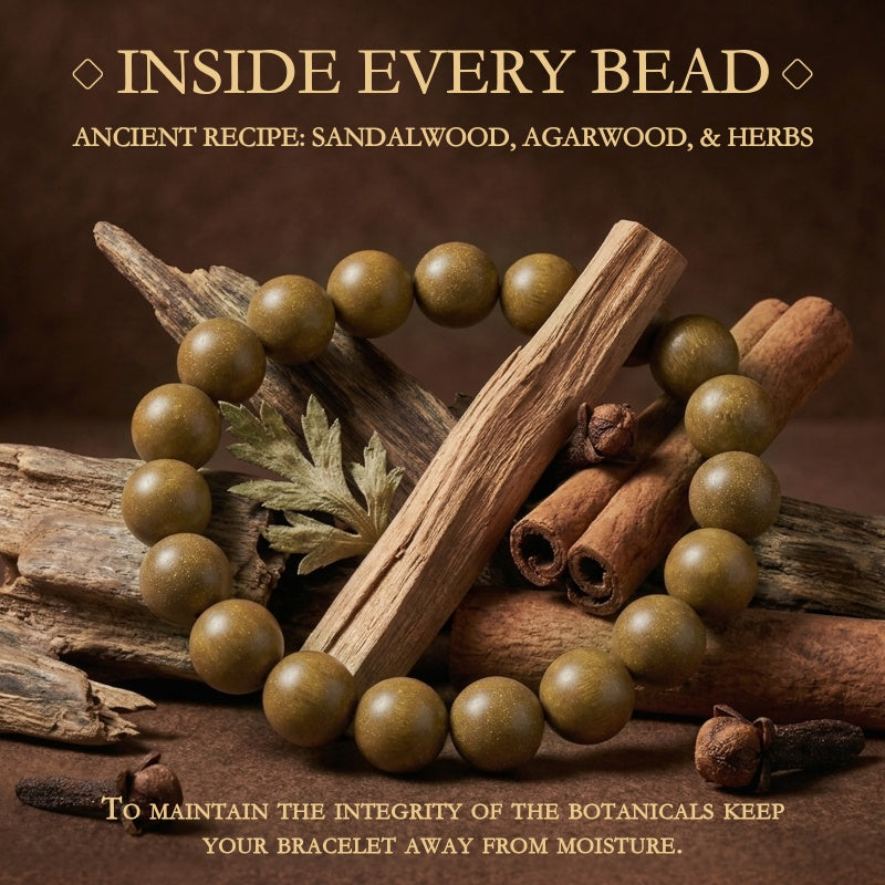 Versatile And Minimalist Chinese Herbal Bracelet