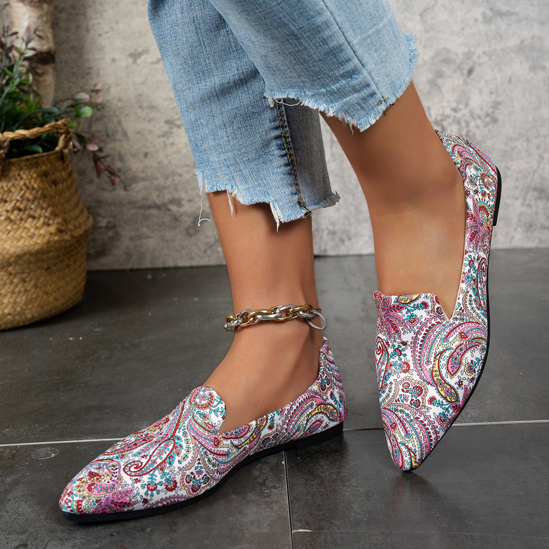 Women Pointed-Toe Thin Casual Flats Everyday Comfortable Shoes - Image 10