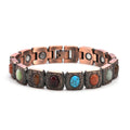Full-Crystal Sparkling Square Bracelet For Women
