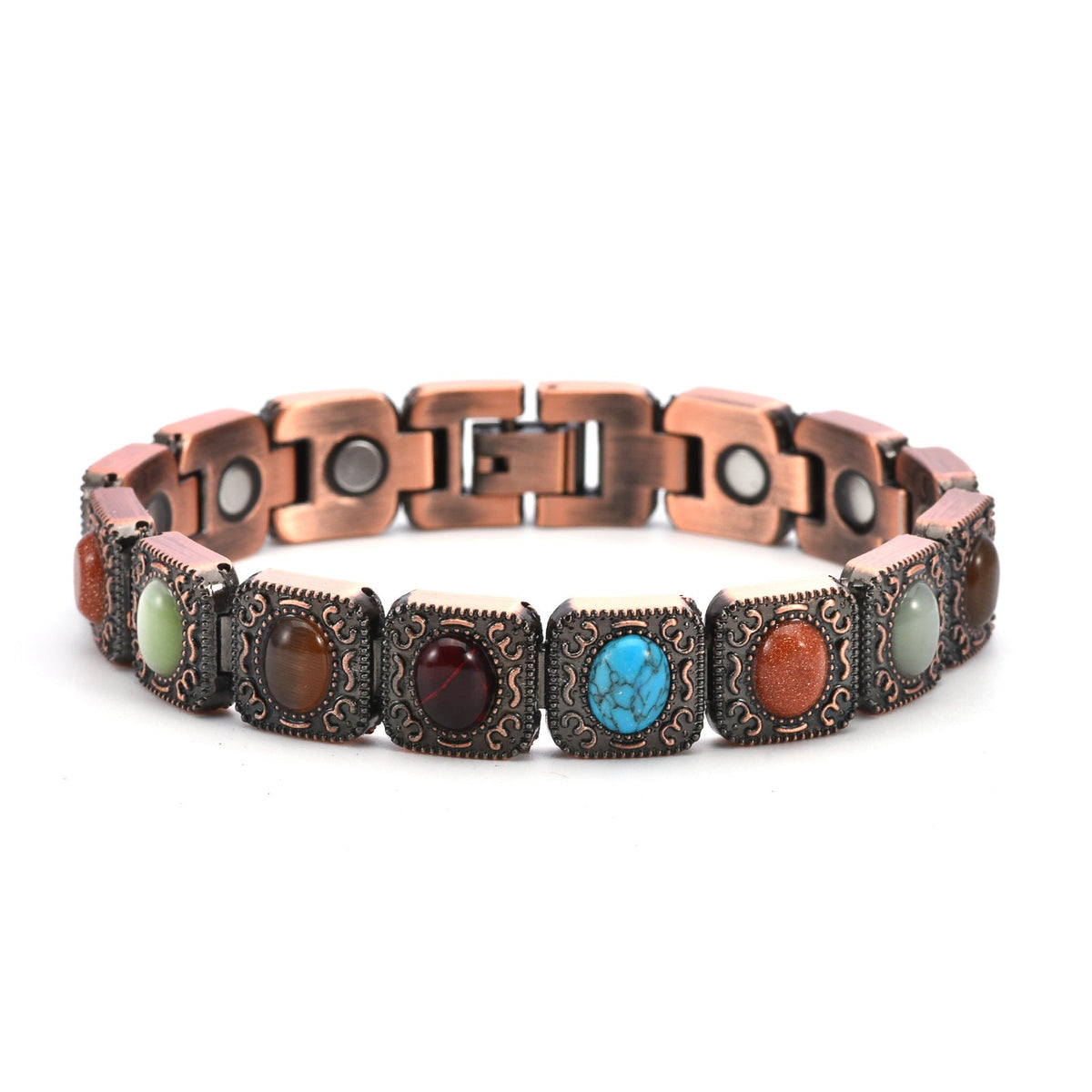 Full-Crystal Sparkling Square Bracelet For Women