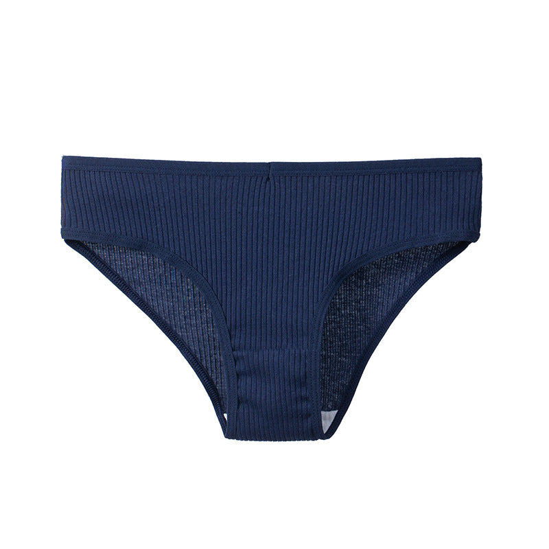Cotton Breathable Women's Triangle Underwear for Yoga
