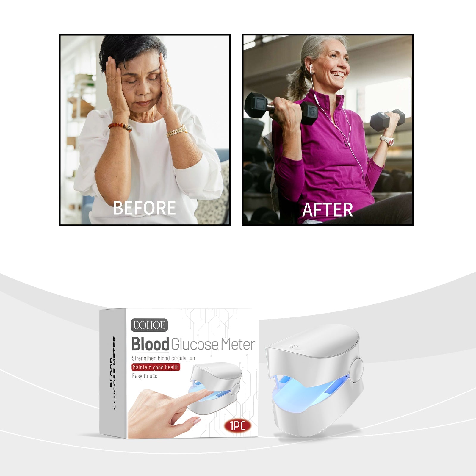 Blood Sugar Monitor 1pc