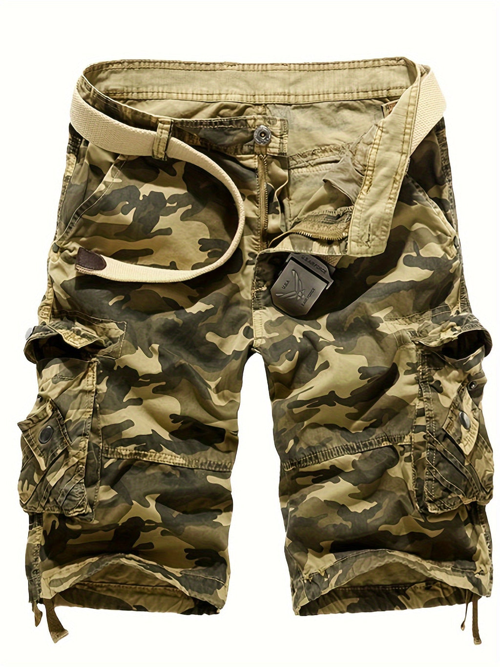 Men's Relaxed Fit Cotton Cargo Shorts