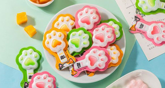 Cat's Paw Fruit Yogurt Pudding Jelly Student