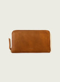 Classic Zip Around Wallet in Full-Grain Leather