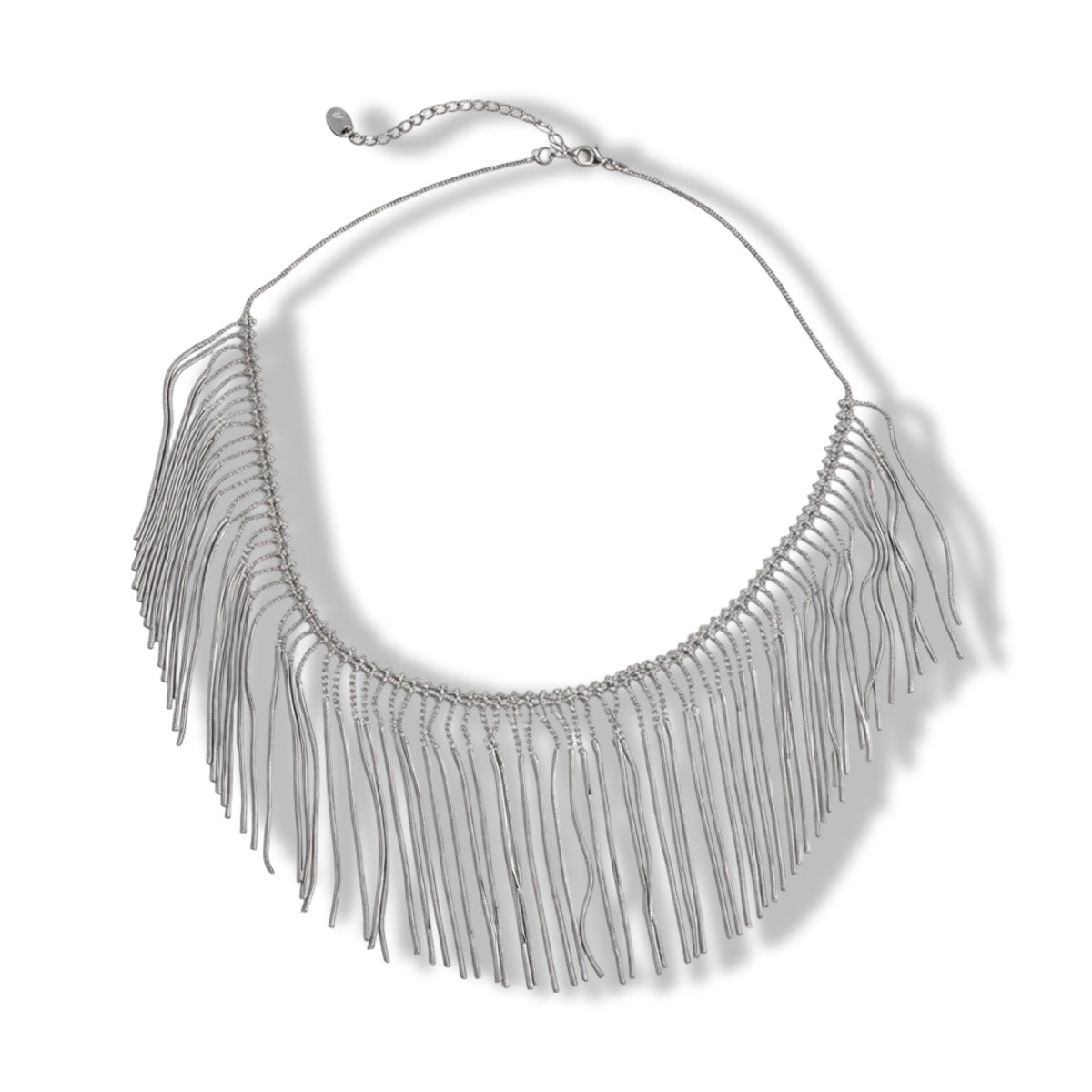 Fashionable Metal Tassel Necklace