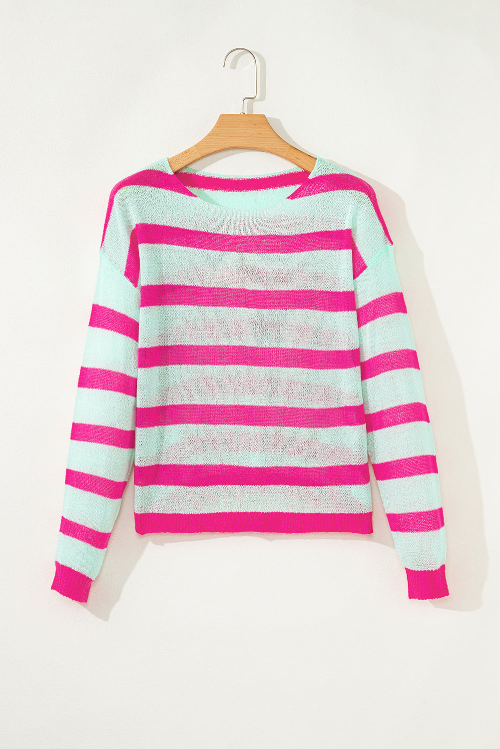 Stripe Round Neck Sweater