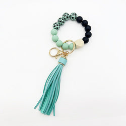 Silicone Tassel Bead Bag Accessory Pendant