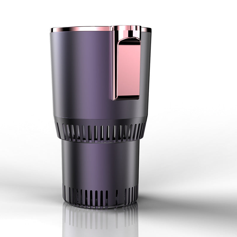 2-in-1 Smart Car Cup Holder Warmer and Cooler with Digital Display