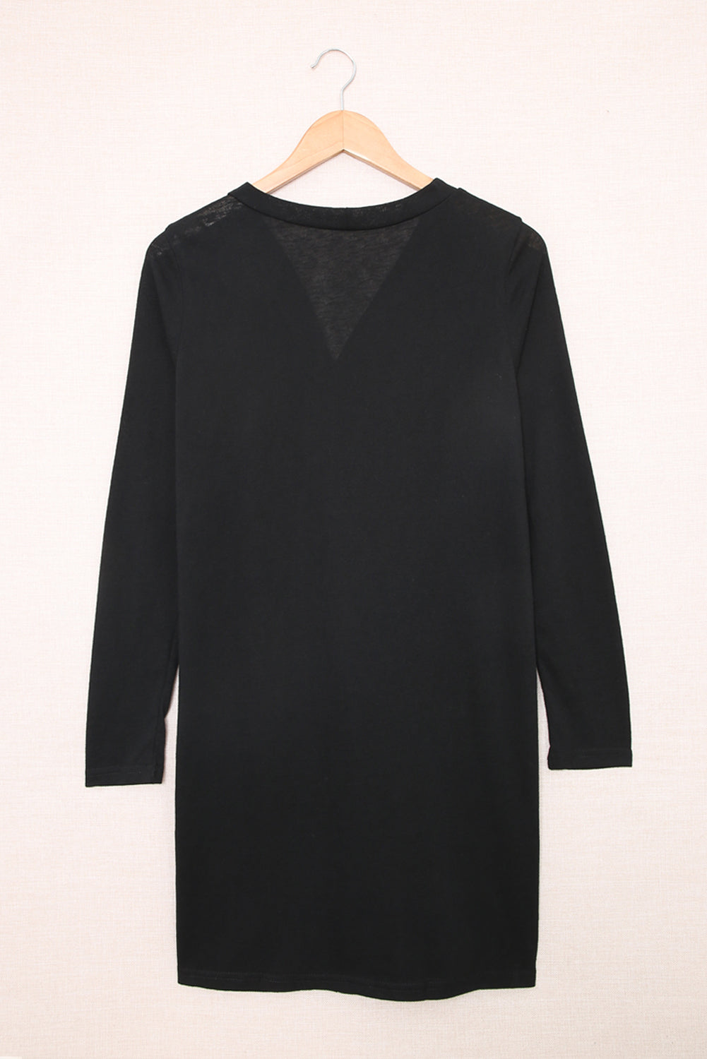 White Longline Open-Front Buttoned Cardigan - Lightweight Knit